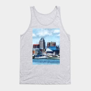 Baltimore MD - Baltimore Skyline and Harbor Tank Top